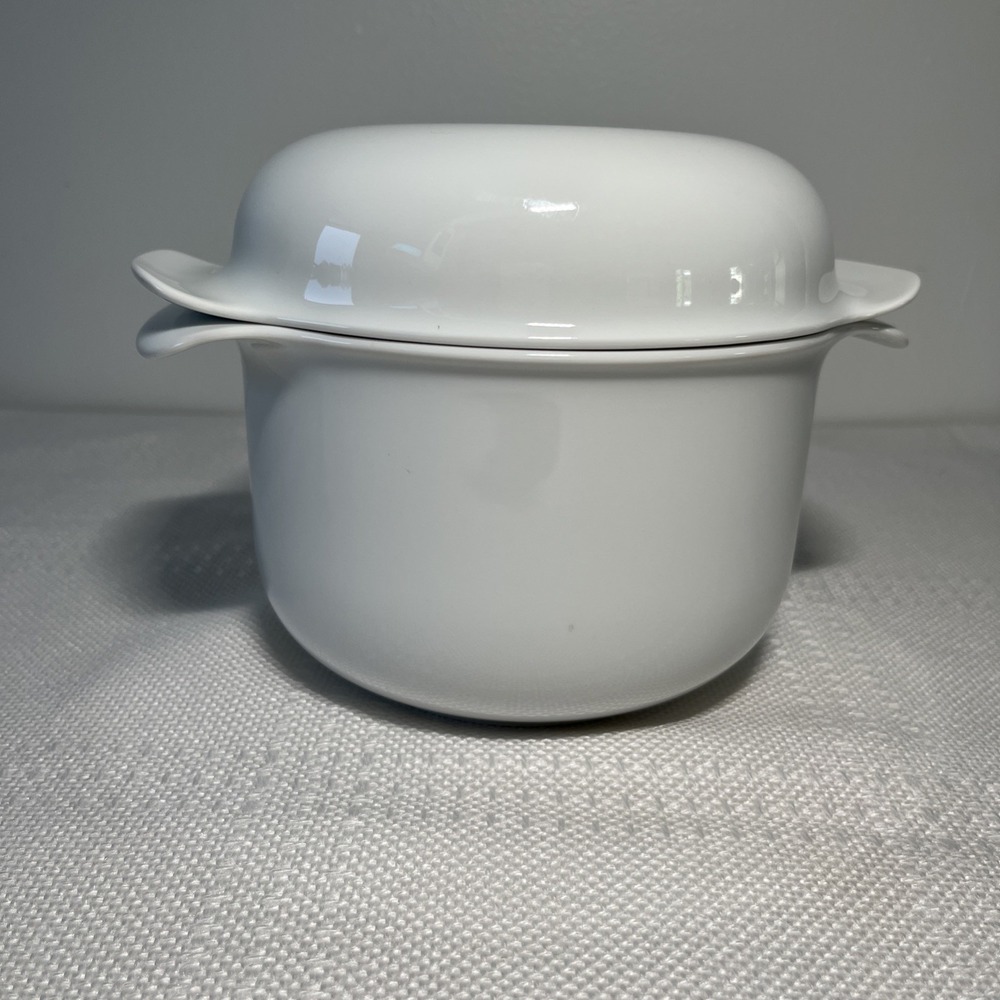 Hutschenreuther‎ Tavola Covered Casserole Dish White Fine China Germany